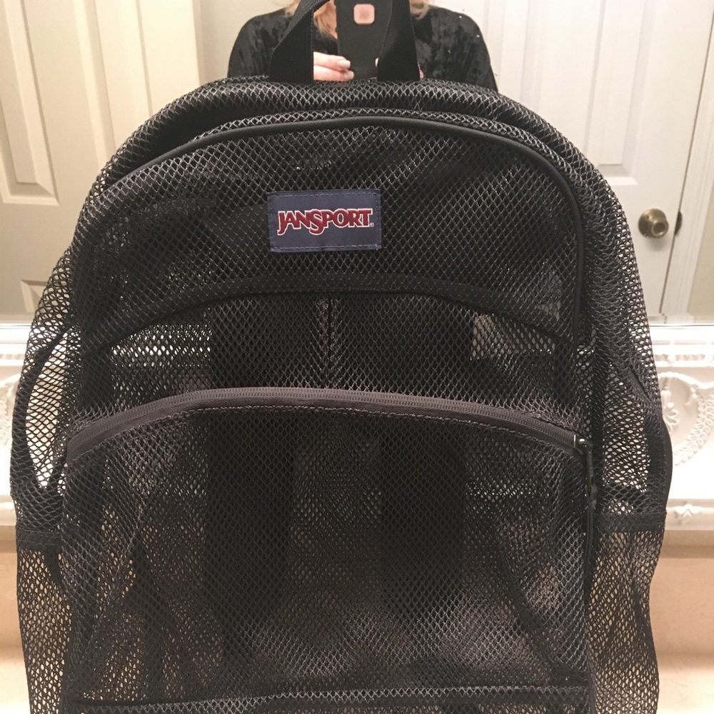Jansport mesh backpack NWOT